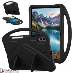 Smūgiams atsparus dėklas su rankena - juodas (Samsung Galaxy Tab S11 Ultra 14.6 (X930/X936/X920)
